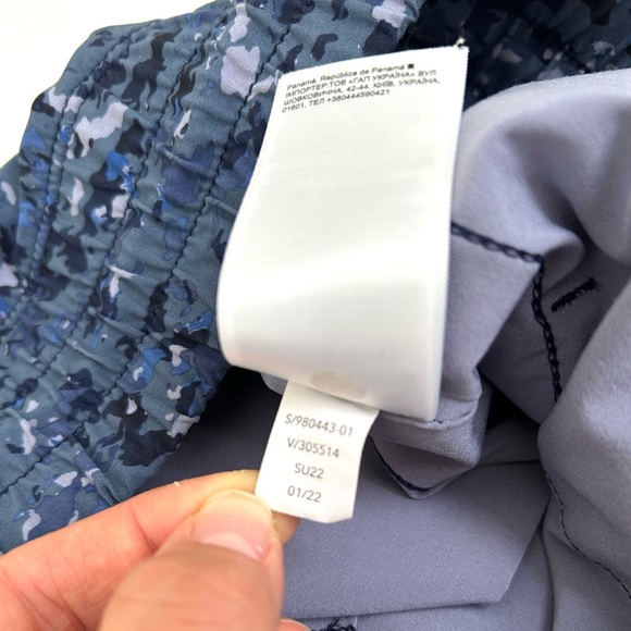 Athleta Avenue Printed Wide Leg Crop Pants - Picture 7 of 14